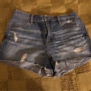 Aerie Blue Denim Shorts